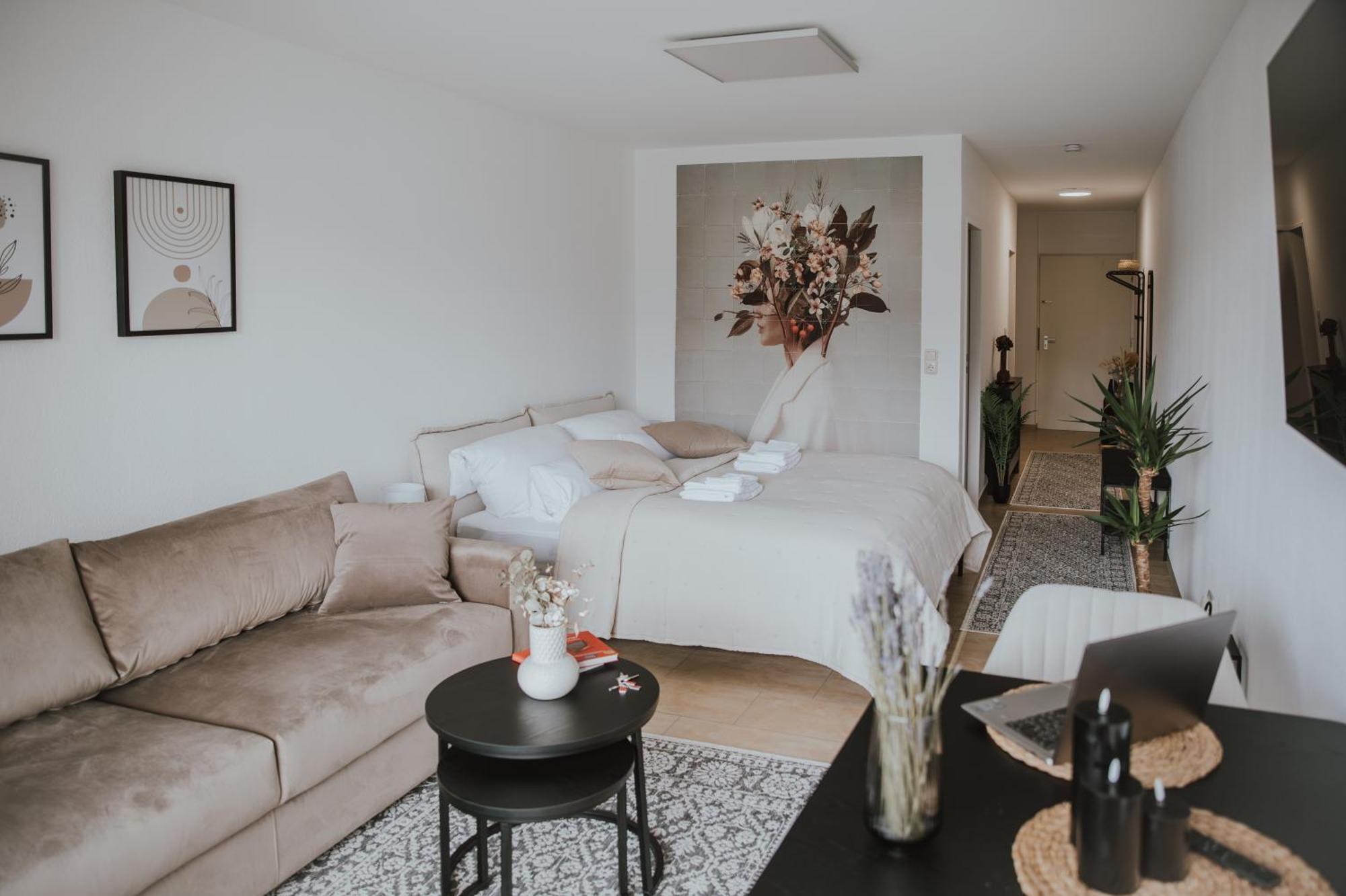 Moderne Wohnung Mit Weserblick Und Uferpromenade Bremen Luaran gambar